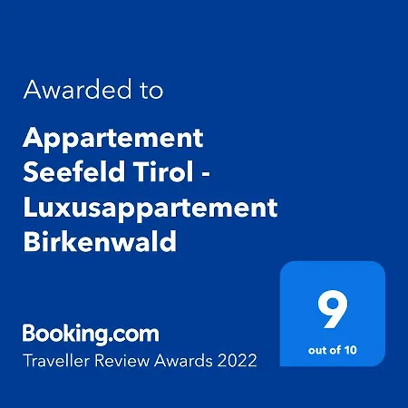 Seefeld Tirol - Luxusappartement Birkenwald Daire *